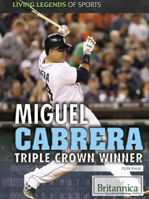 Title details for Miguel Cabrera by Don Rauf - Available